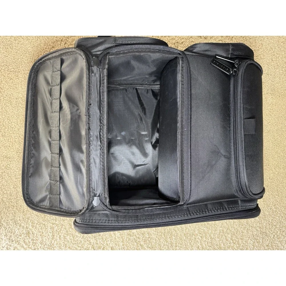 BYOOTIQUE Hairdresser Makeup Artist Travel Bag, Suitable for Barber Tools Black